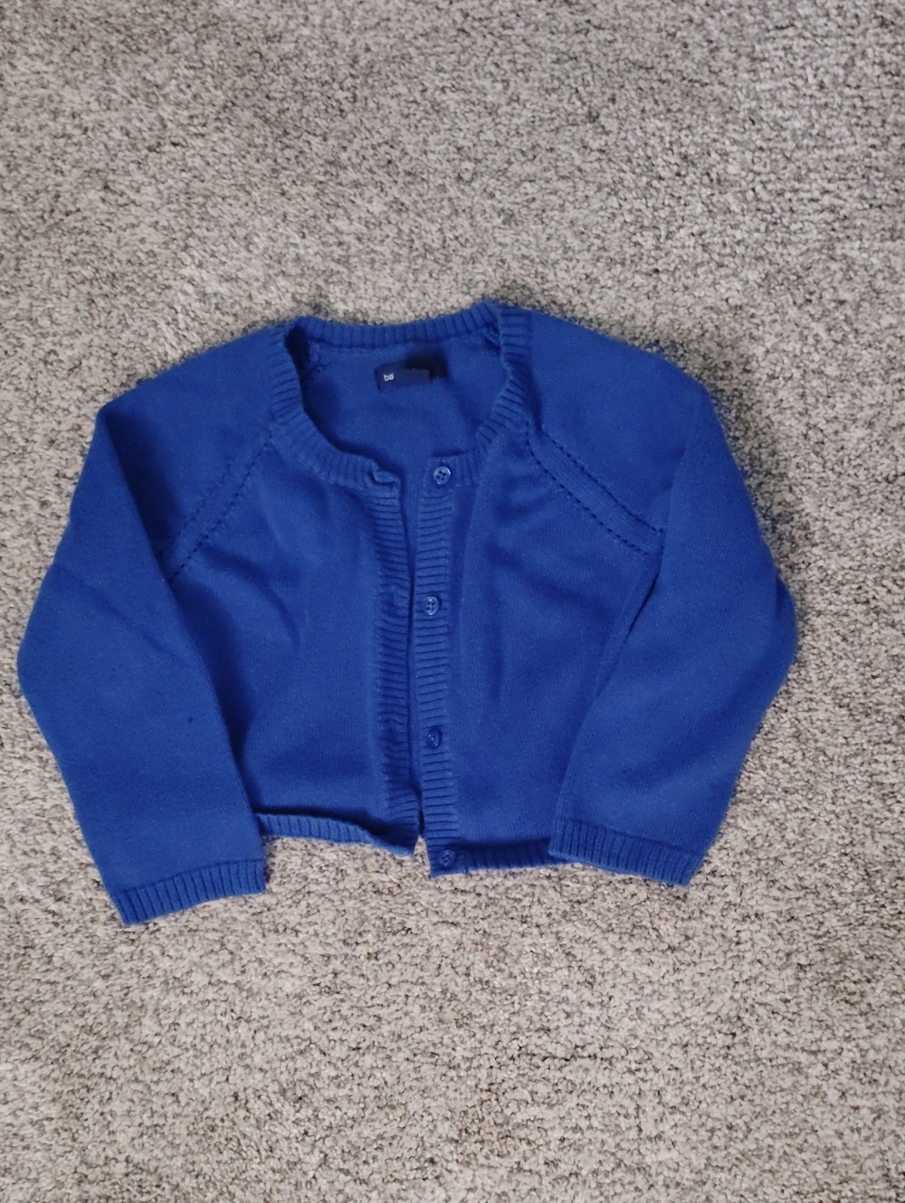 GAP Kids Cobalt Blue Button Cardigan